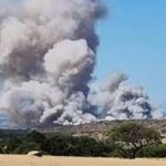 Aumentan a 1.200 las hectáreas afectadas por incendio forestal en sector Colliguay de Quilpué